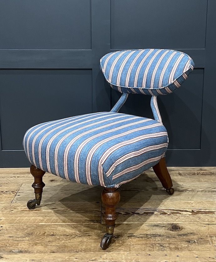 An English Victorian Ironback Bedroom Chair photo Furniture