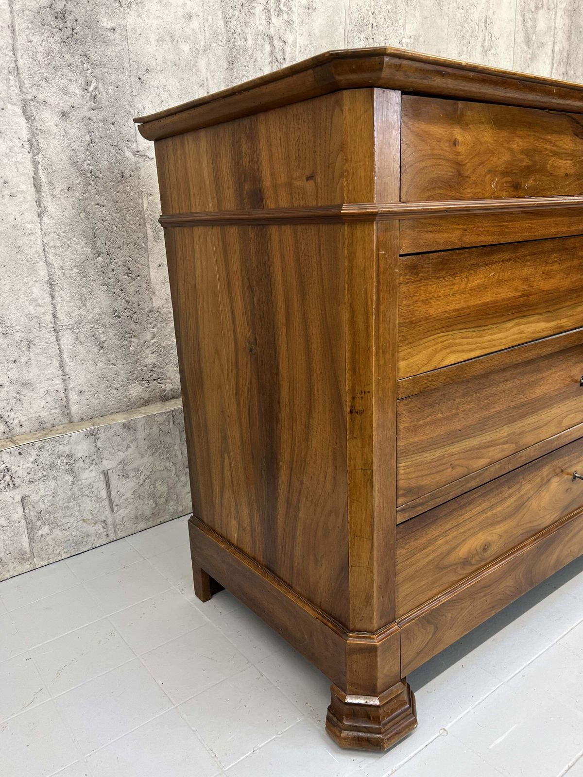 Four Drawer French Chest Of Drawers photo vintage