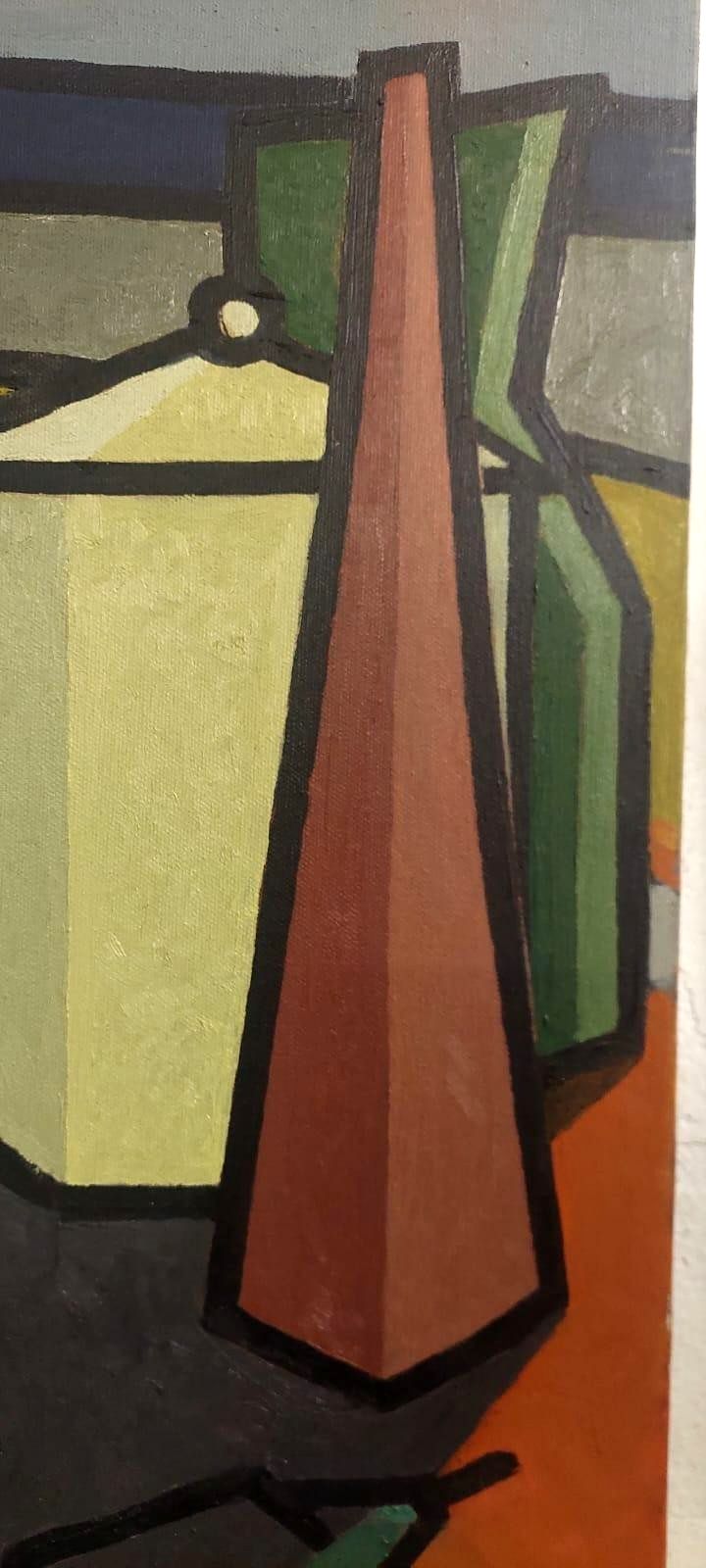 Franco Prayer Still Life Oil Painting (1924) 60x50 Cm photo vinterior