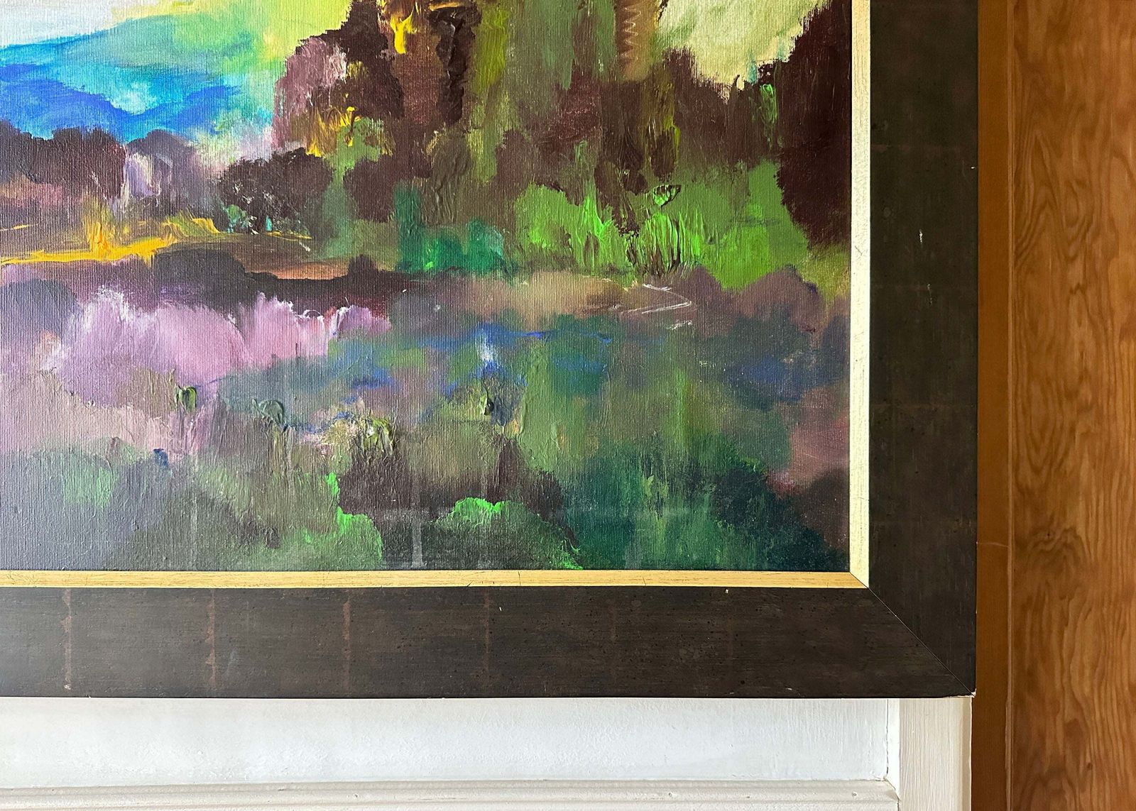 Contemporary Landscape Oil Painting photo vinterior