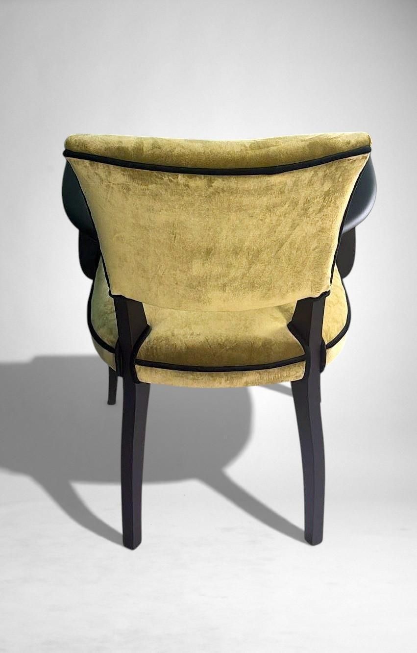 photo vinterior Art Decò Pair Of French “Bridge” Chairs