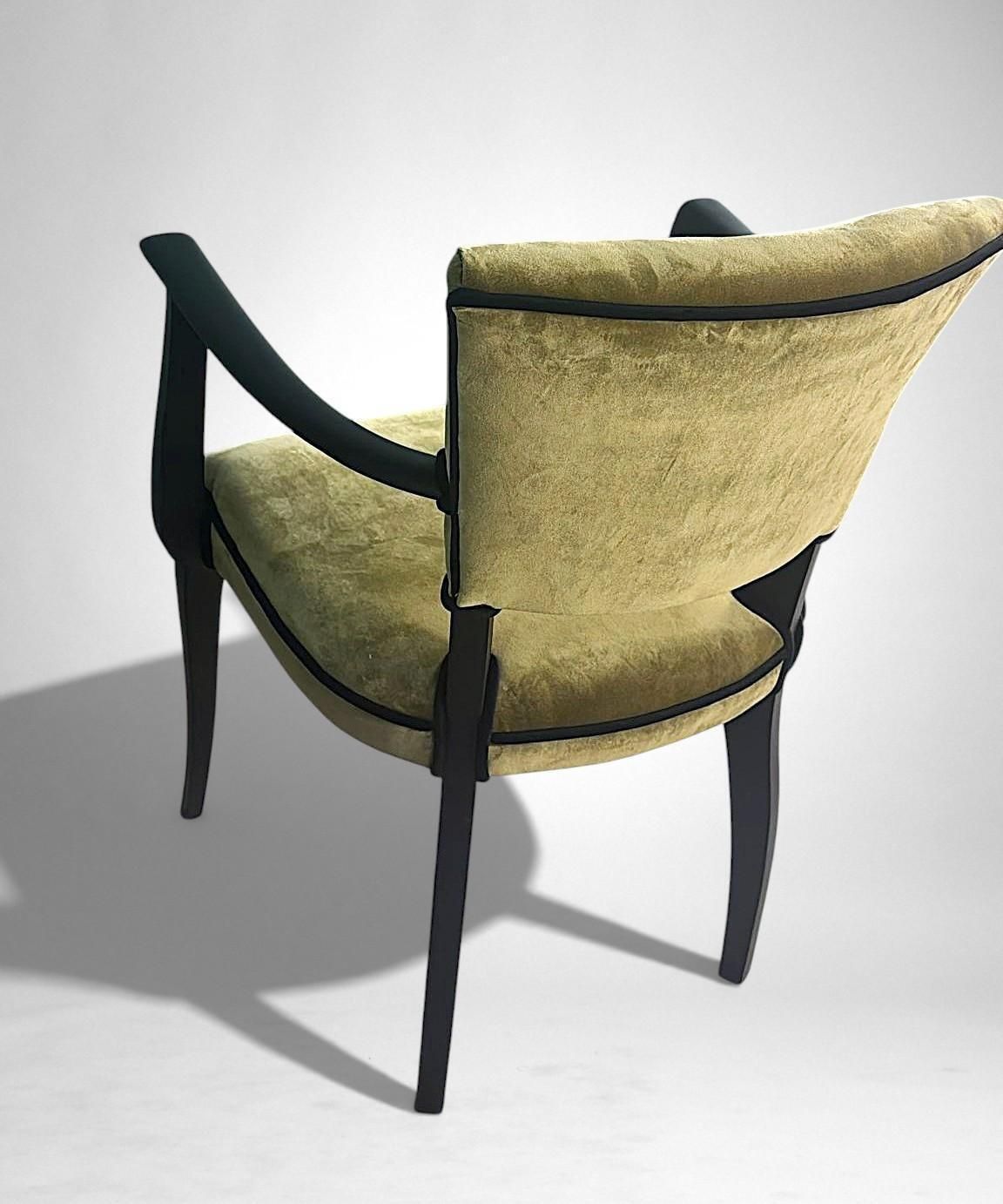 photo buy Art Decò Pair Of French “Bridge” Chairs