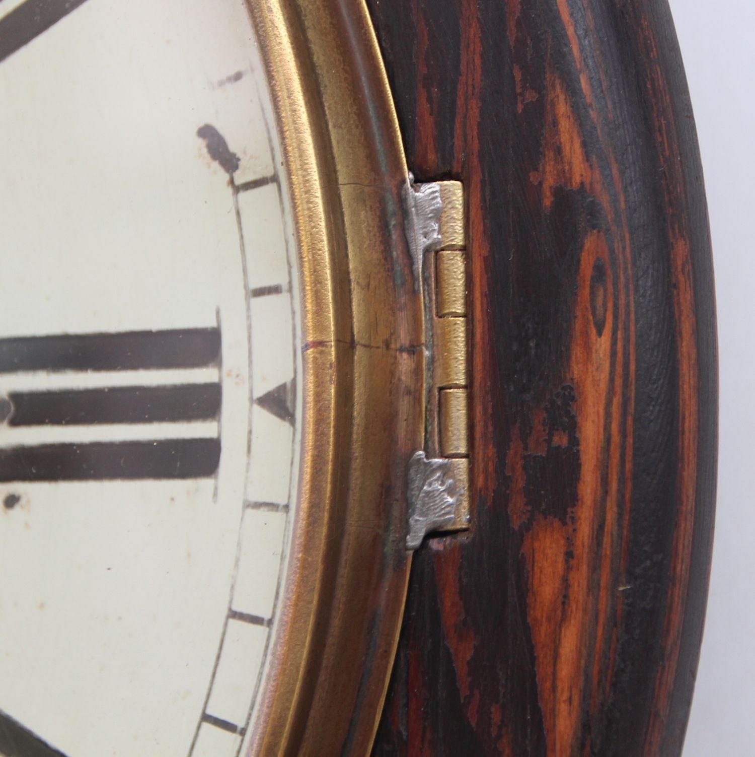 Large 39cm Railway Wall Clock Factory. Fully Guaranteed. London Timepiece. photo buy