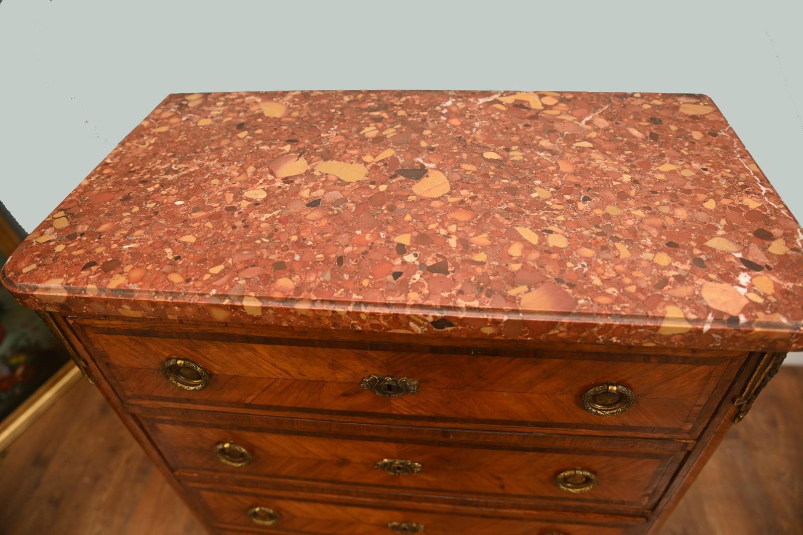 photo for sale French Louis XVI Chest Drawers Tall Boy Commode