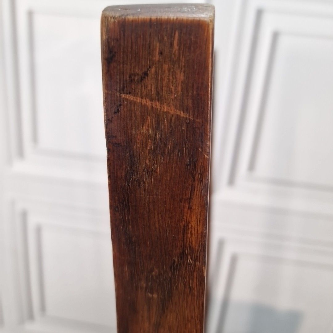 photo vintage Antique Wooden Dining Chair Arts & Crafts Solid Oak Vintage Bedroom Hall Desk
