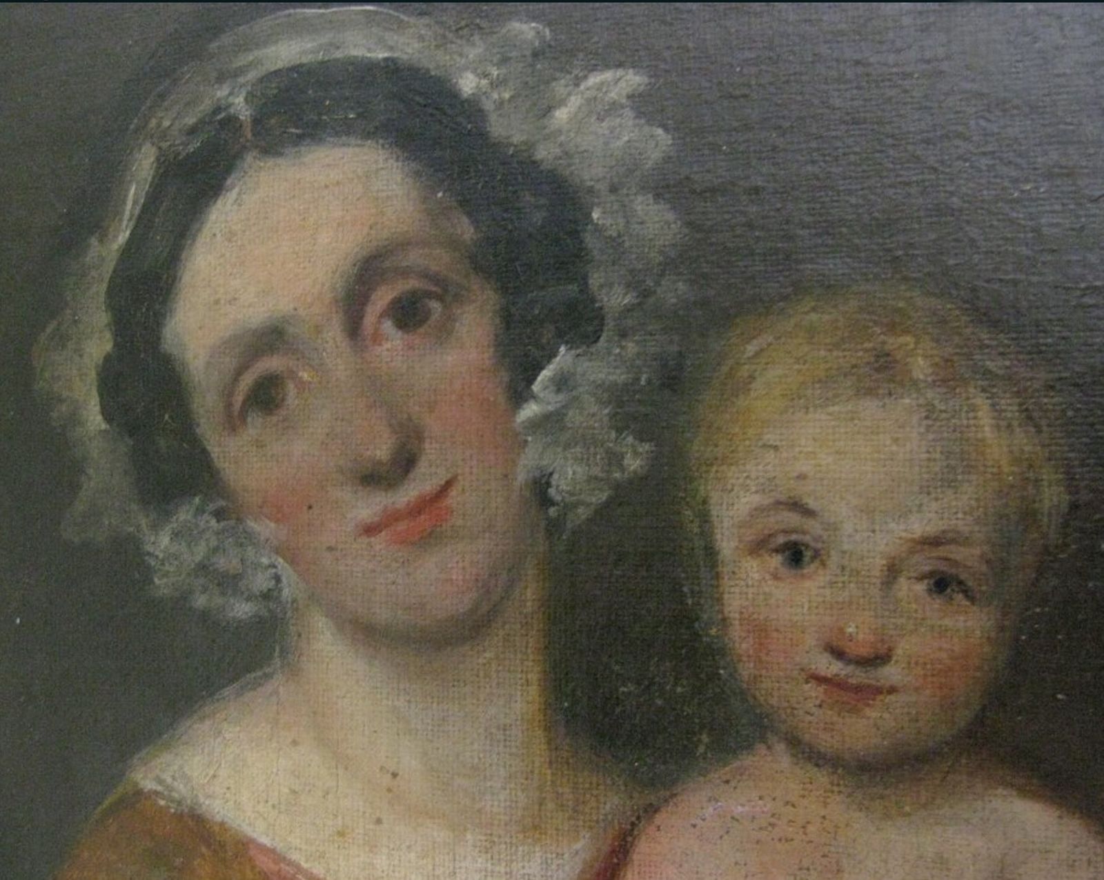Victorian Portrait Of Mother And Son photo Art