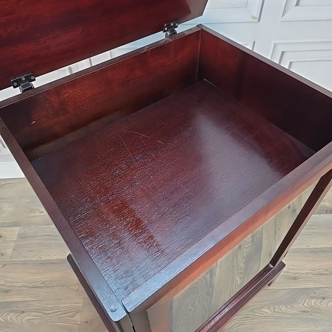 Stag Minstrel Media Cabinet Hifi Display Record Cupboard Vintage Retro Glass photo buy