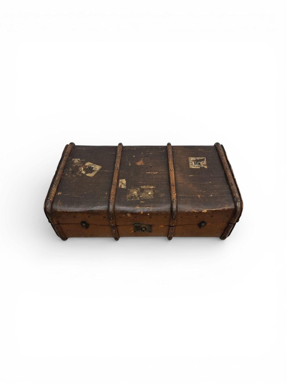 Antique Travel Trunk / Storage Chest / C1920 photo 200.0
