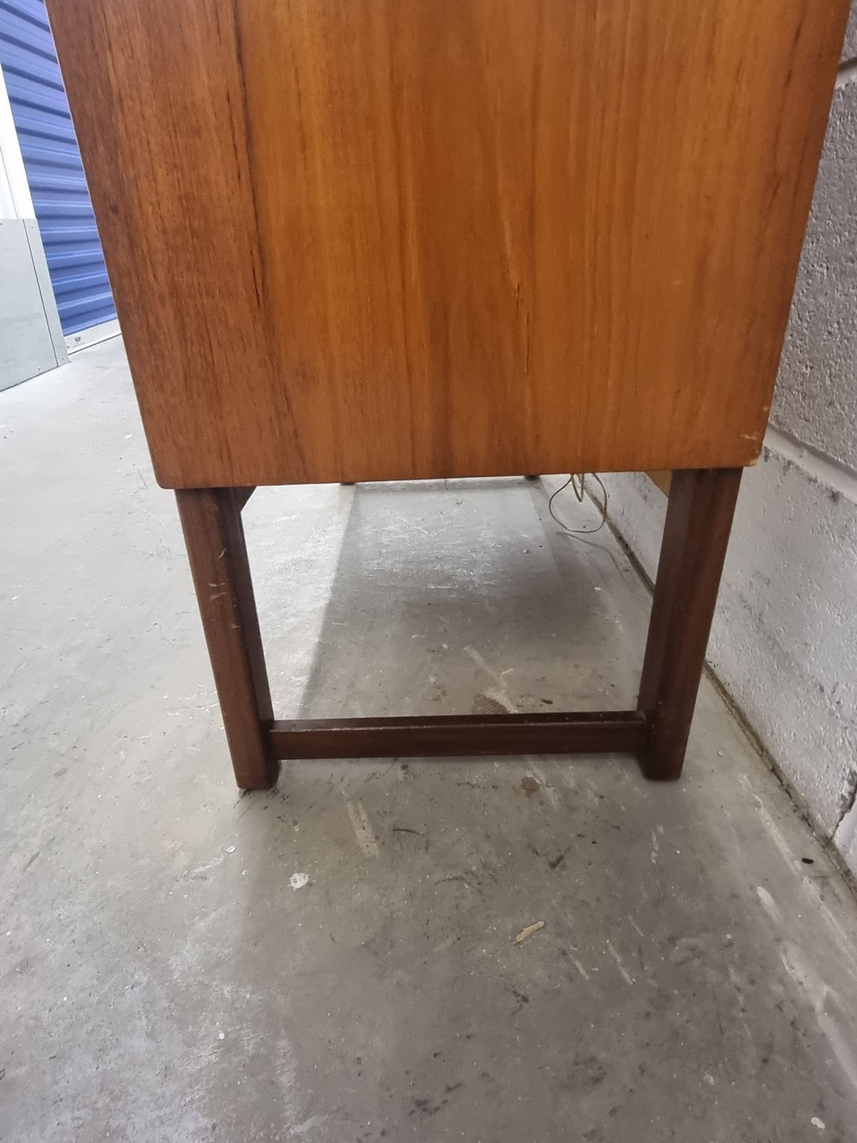 photo for sale Vintage Mid Century 1900s Teak Drinks Cabinet By Turnidge Of London