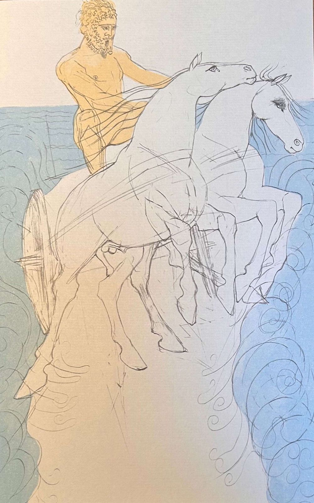 Elizabeth Frink: Set Of Fourteen Lithographs From The Iliad (1974) The Odyssey (1975) photo vinterior