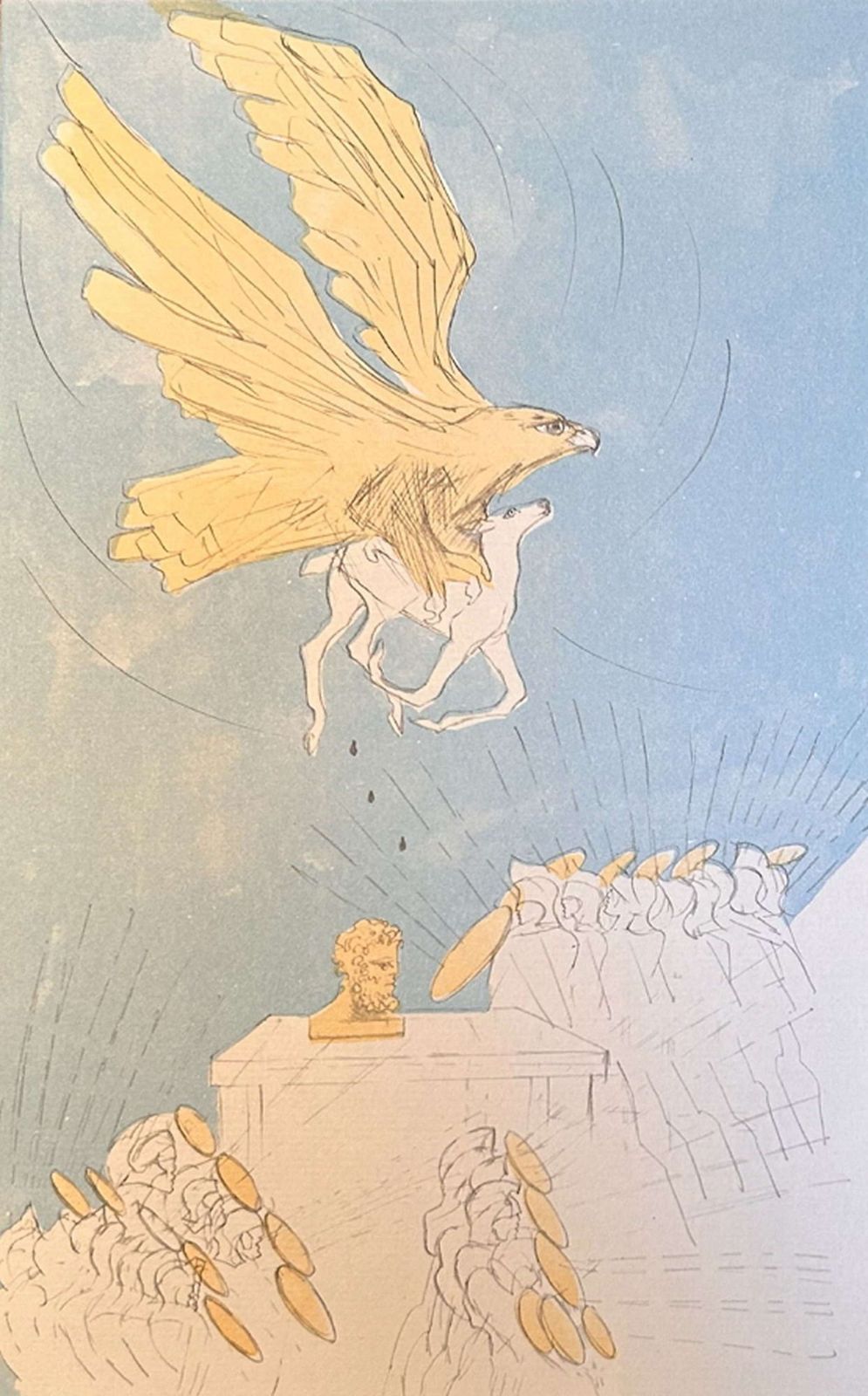 Art Elizabeth Frink: Set Of Fourteen Lithographs From The Iliad (1974) The Odyssey (1975) photo