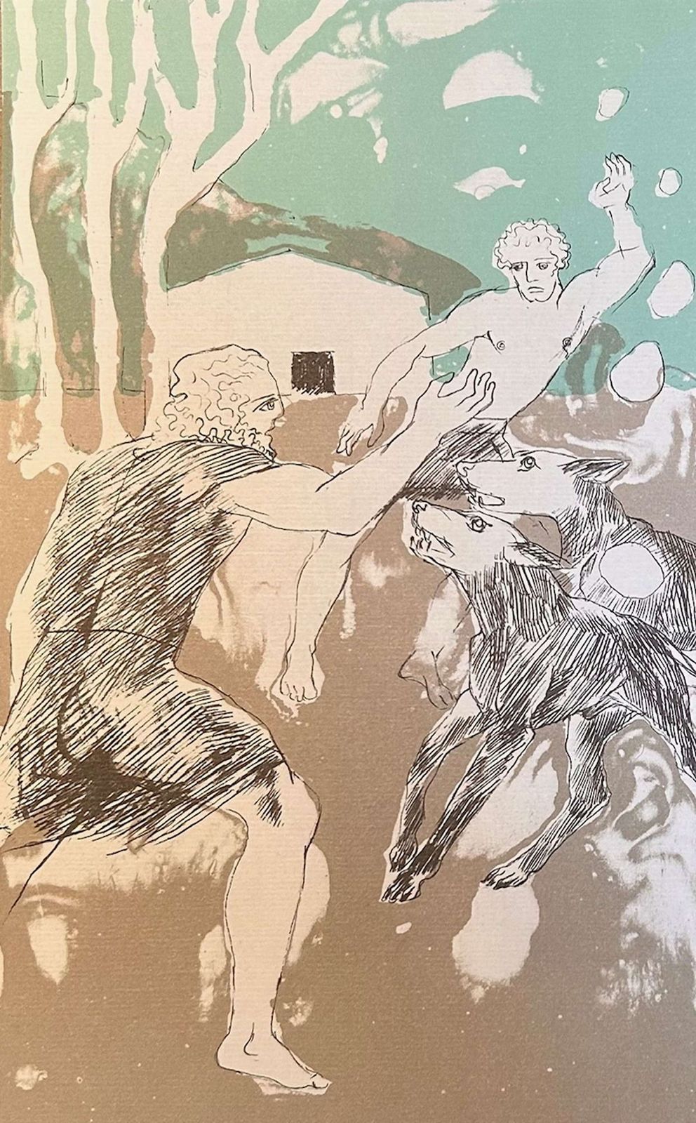 photo buy Elizabeth Frink: Set Of Fourteen Lithographs From The Iliad (1974) The Odyssey (1975)