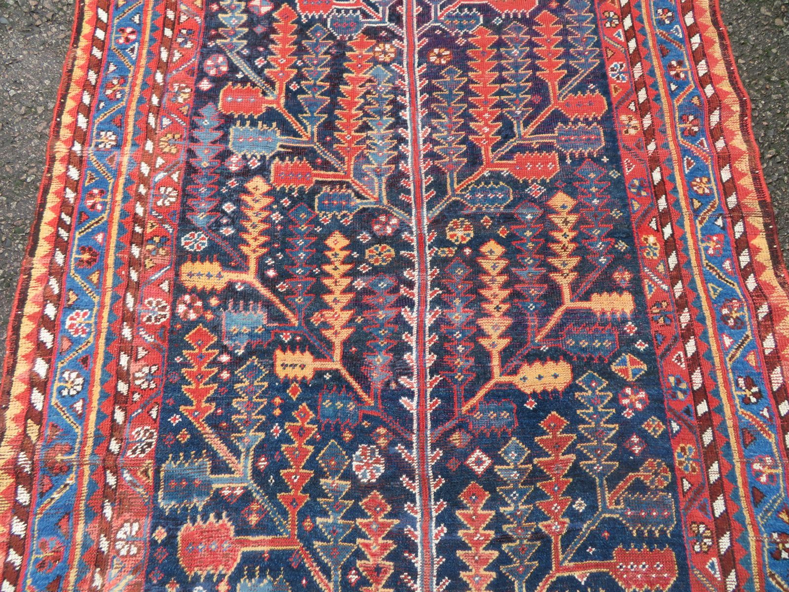 Tree Of Life Luri Kelleh Tribal Rug. . 358cm X 161cm. photo for sale