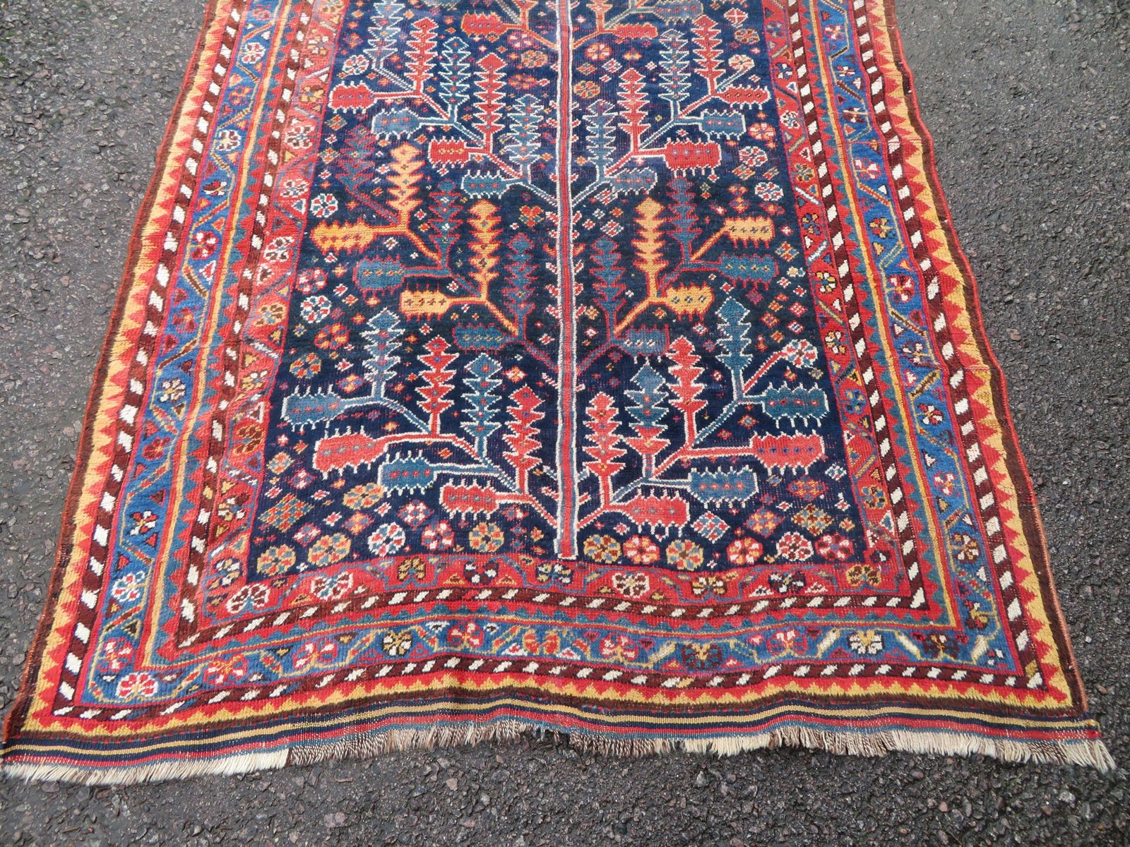 Tree Of Life Luri Kelleh Tribal Rug. . 358cm X 161cm. photo 2950.0