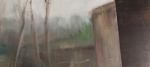 Oil Painting On Canvas View Of Florence First Half Of The 900 photo Art