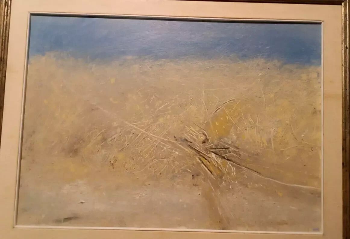 Large Informal Abstract Painting Giancarlo Zamponi (Pistoia 1939) photo for sale