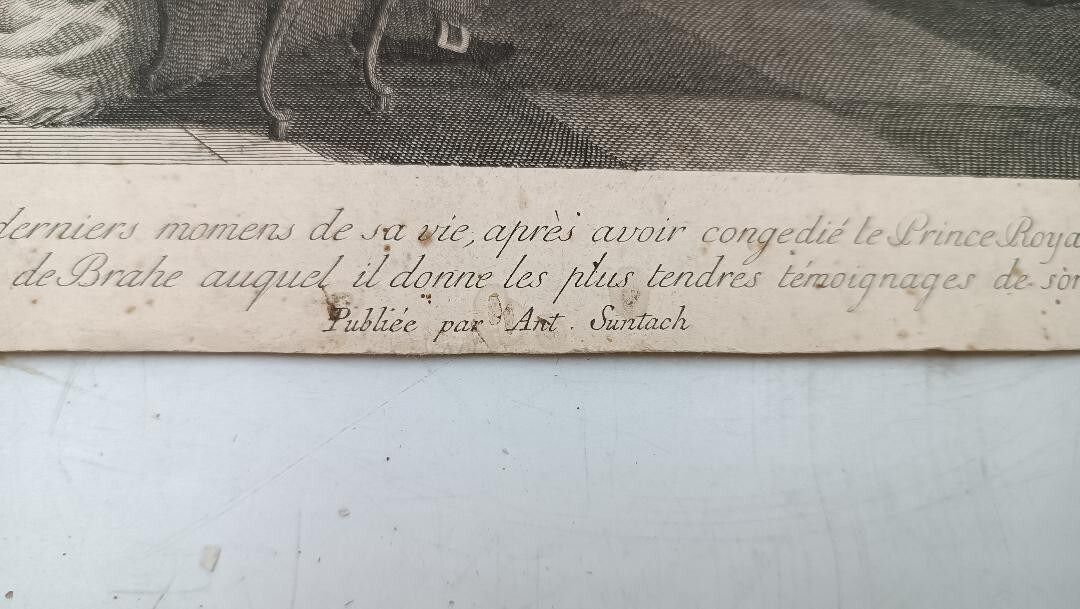Antique Engraving Engraver Francesco Dal Pedro Dip. A.Piccardi 18th Century photo vinterior