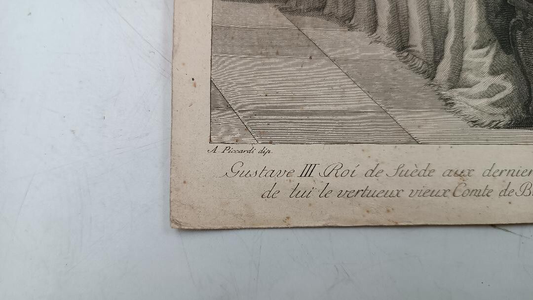 Antique Engraving Engraver Francesco Dal Pedro Dip. A.Piccardi 18th Century photo buy