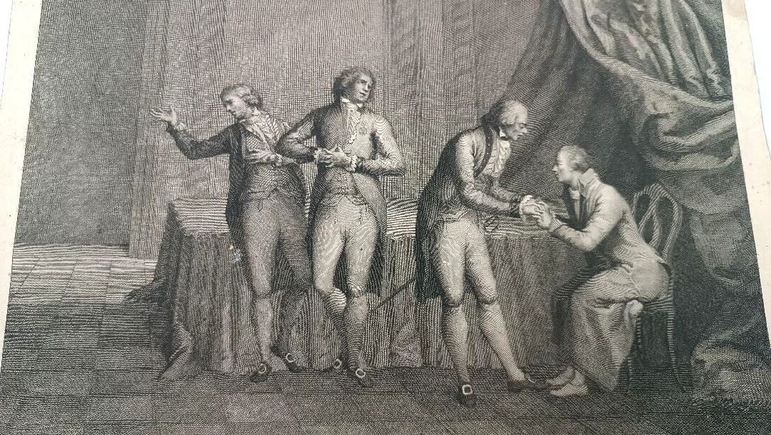 Antique Engraving Engraver Francesco Dal Pedro Dip. A.Piccardi 18th Century photo Art