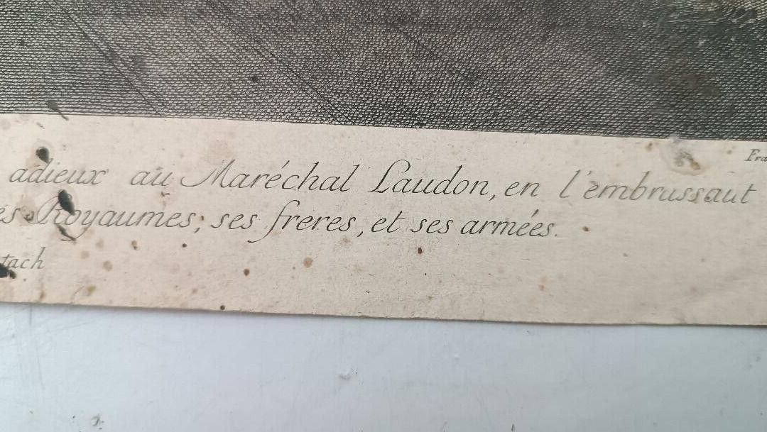 Antique Engraving Engraver Francesco Dal Pedro Dip. A.Piccardi 18th Century photo 120.0