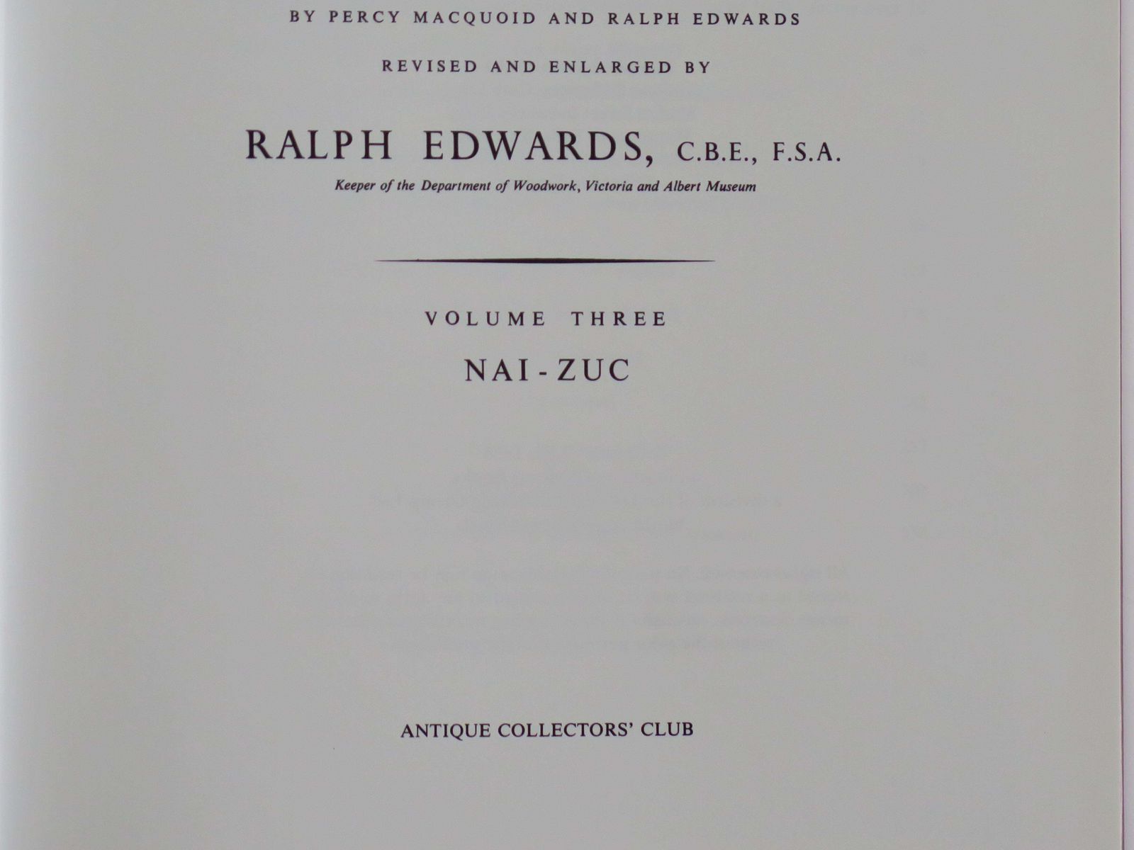 Set Of 3 Books The Dictionary Of English Furniture By Antique Collectors Club Uk photo Home Decor