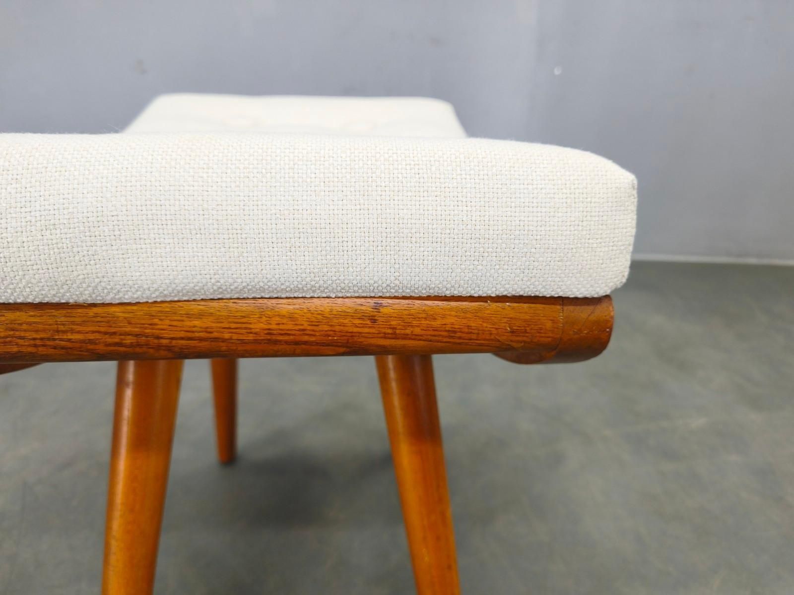 photo furniture Pair Of Mid Century Maple Wood Stools, 1960s Czechoslovakia