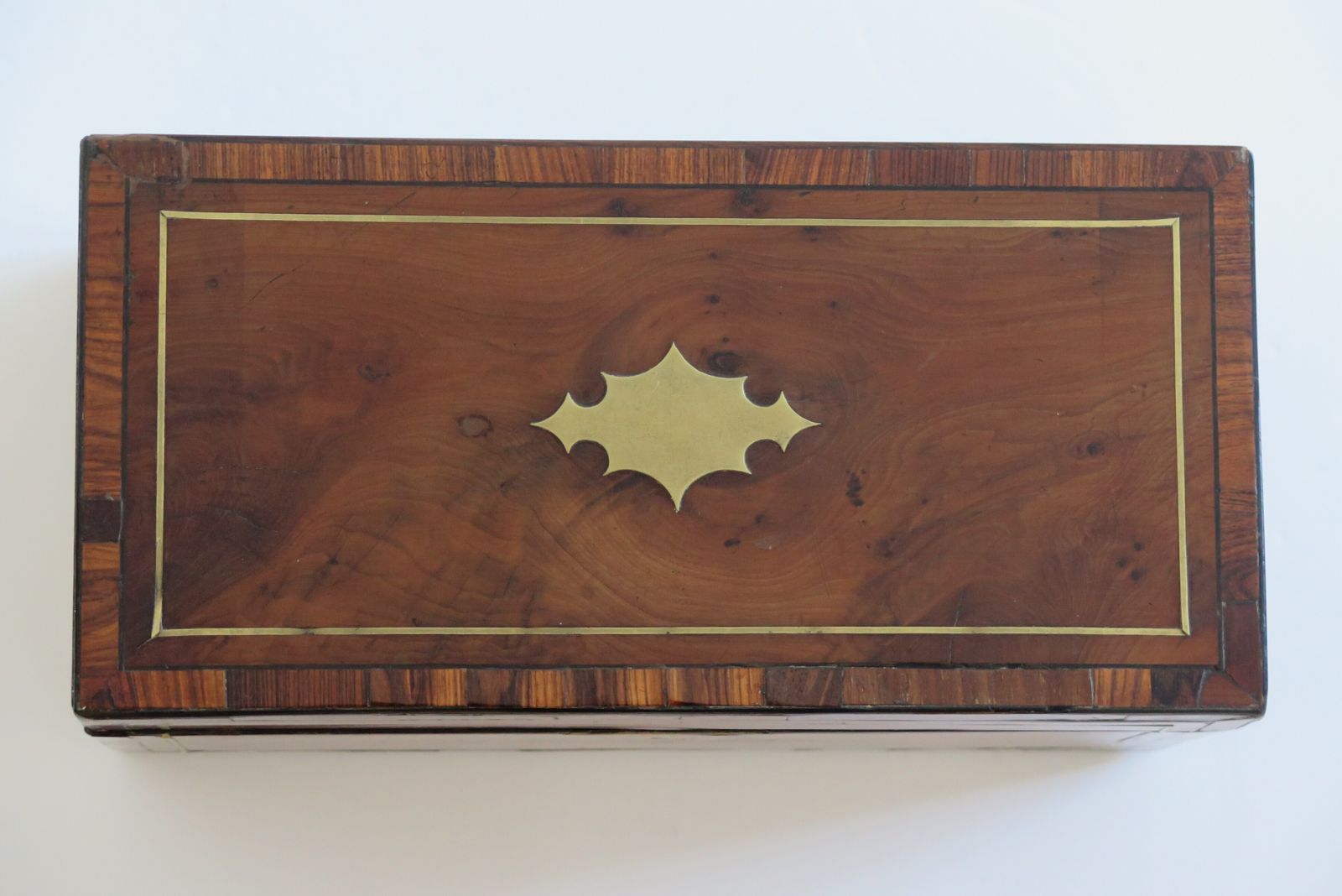 photo buy Georgian Large Tea Caddy Fine Quality, English Sheraton Period Ca 1785
