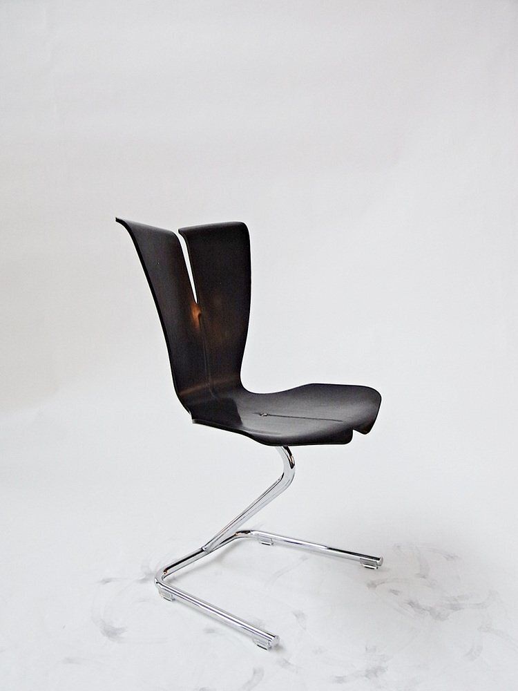 Robin B6 Cantilever Chair By Alison Smithson For Tecta, Germany, 1990s photo Furniture