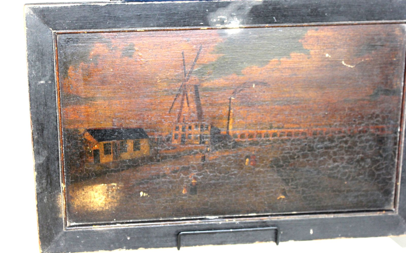 photo furniture Naïve East Sussex Village Paintings – Staplecross Landscapes (Late 18th Century)