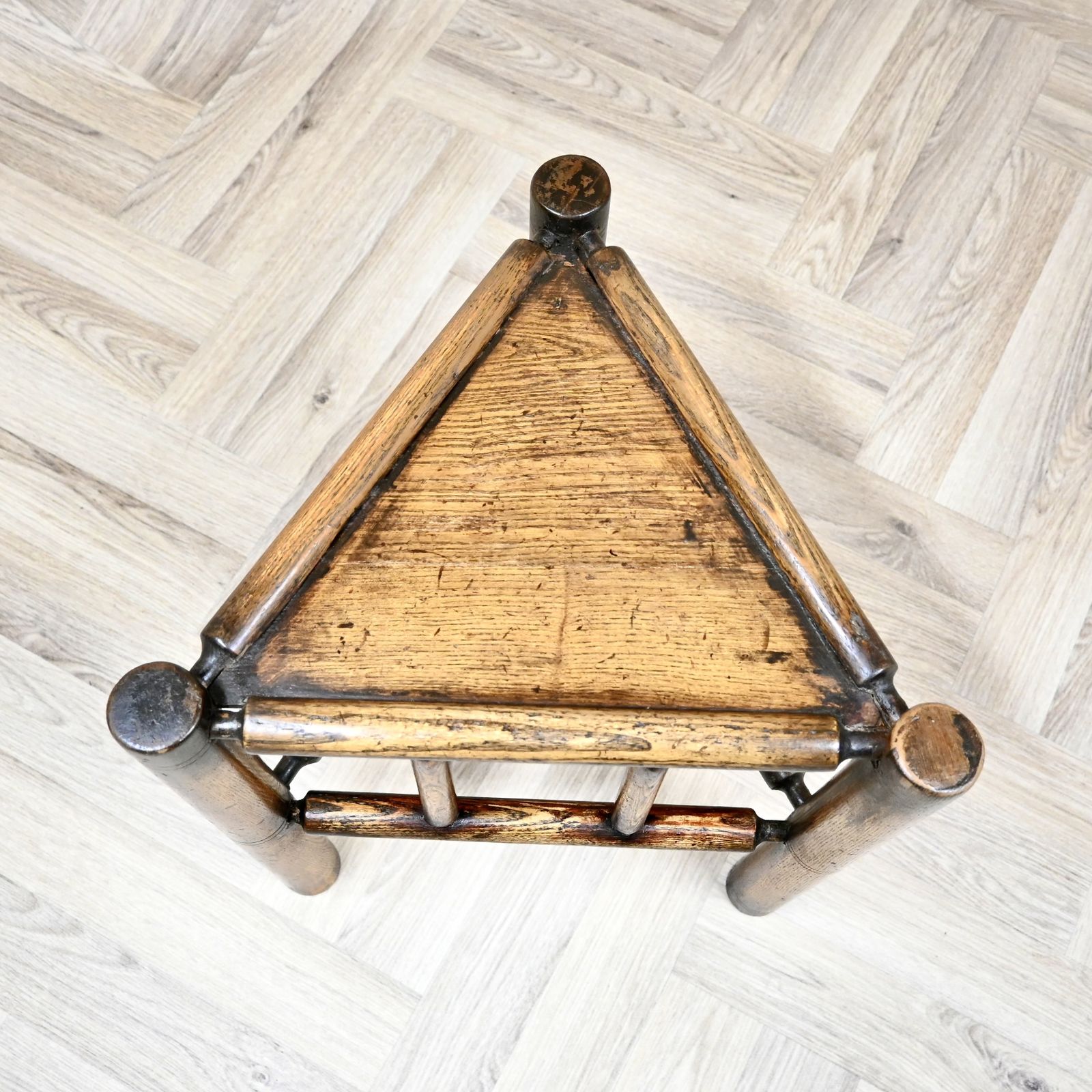 Arts And Crafts Triangulated Stool photo Furniture