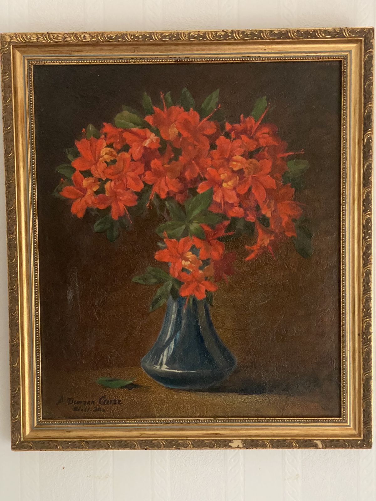 Andreas Duncan Carse 1876/1938 Scottish Artists Painted 1930