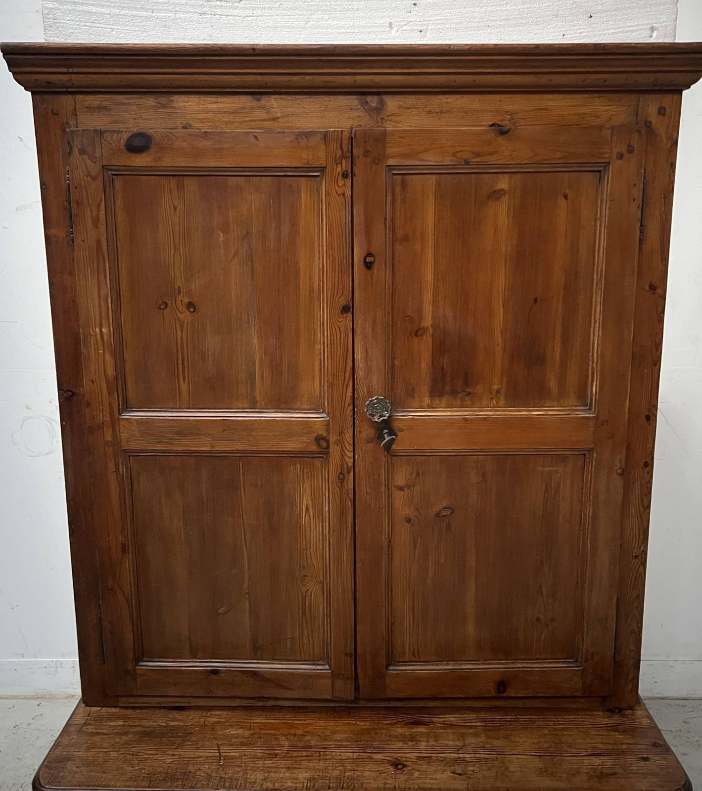 Page 1 Of 15 Two Part Office Furniture Made Of Solid Pine From The 20th Century. photo vinterior
