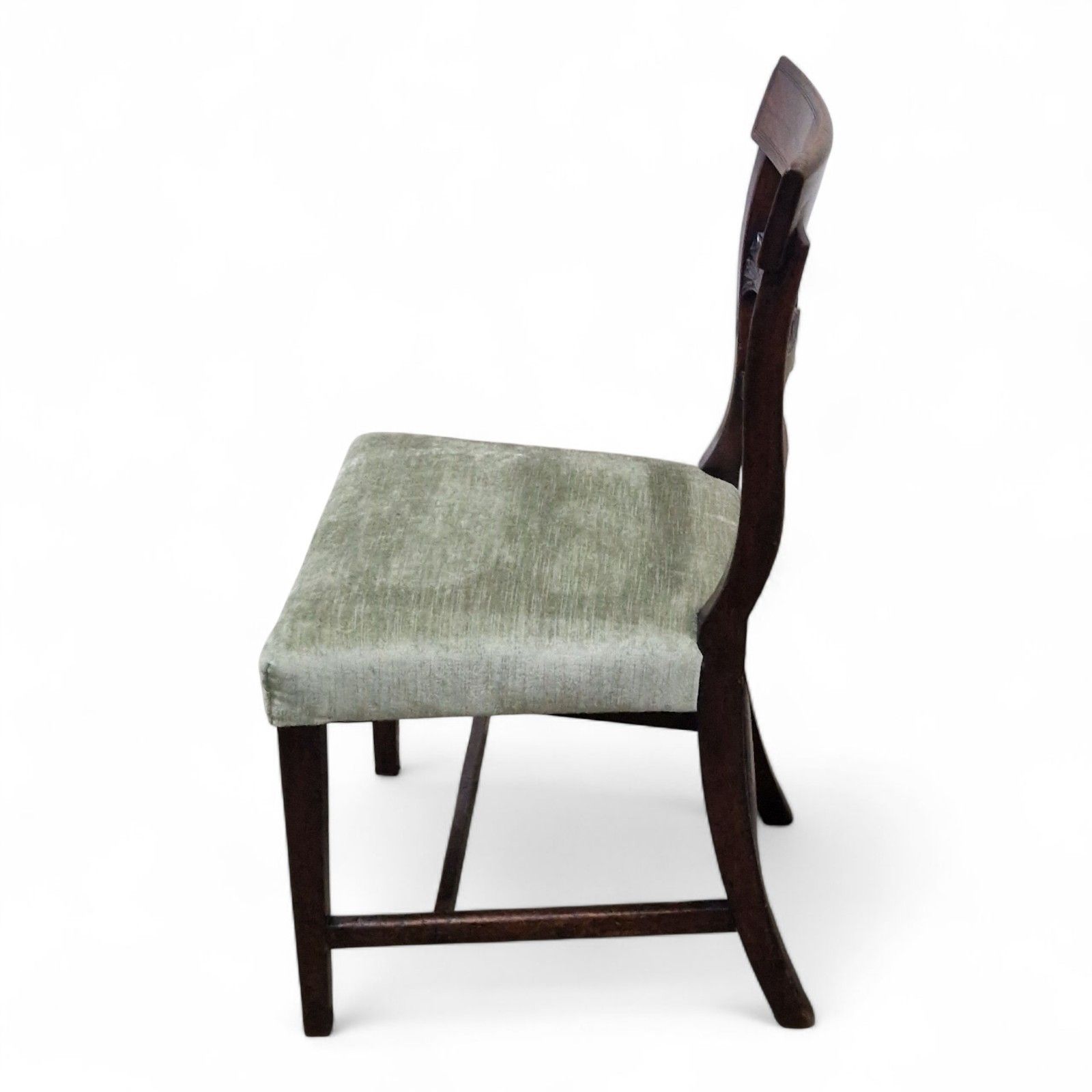photo for sale Antique Regency Mahogany Chair Occasional Bedroom / Hall Chair / Desk Chair