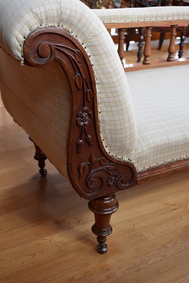 Victorian Chaise Longue, 19th photo vinterior
