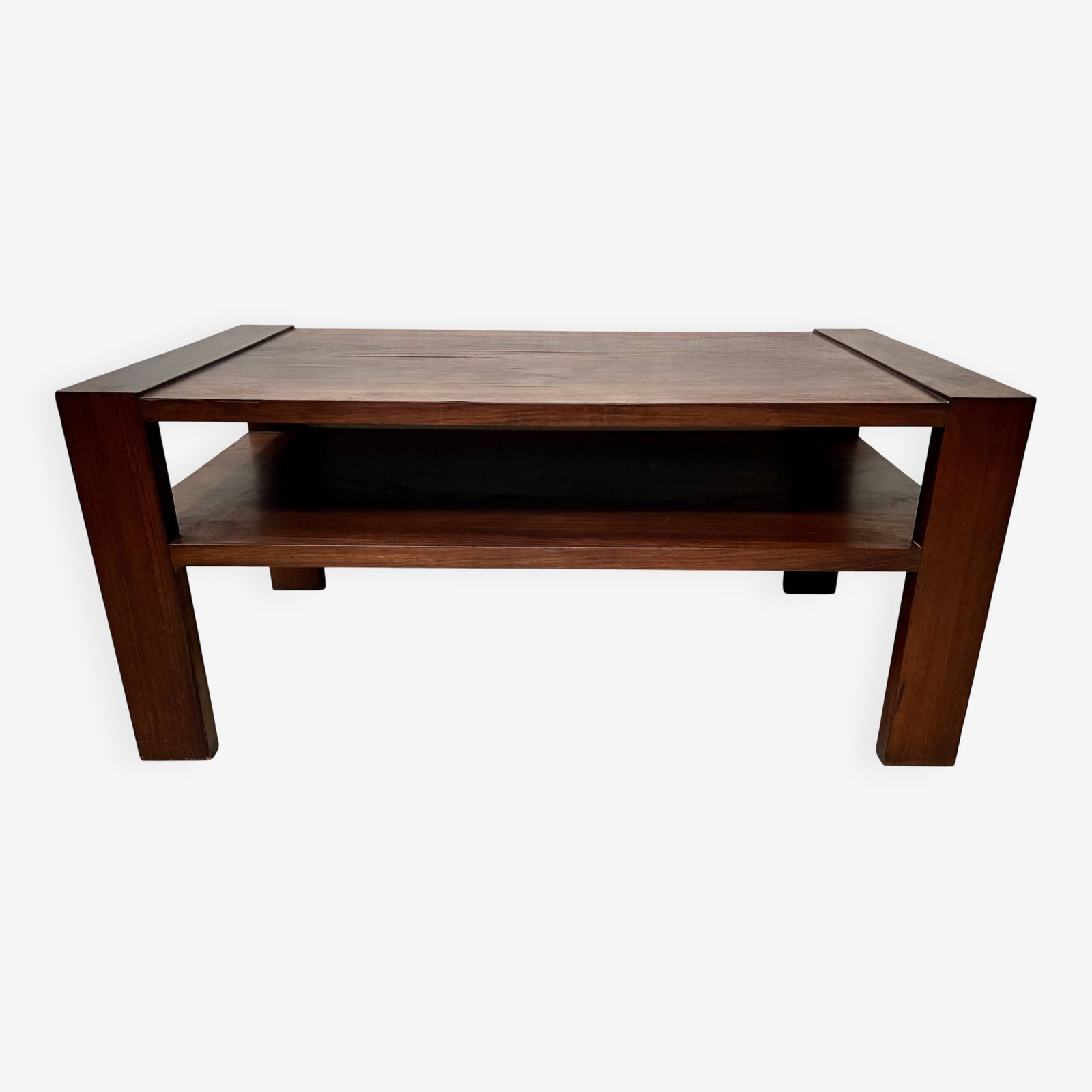 Art Deco Coffee Table In Mahogany And Veneer 20th Century