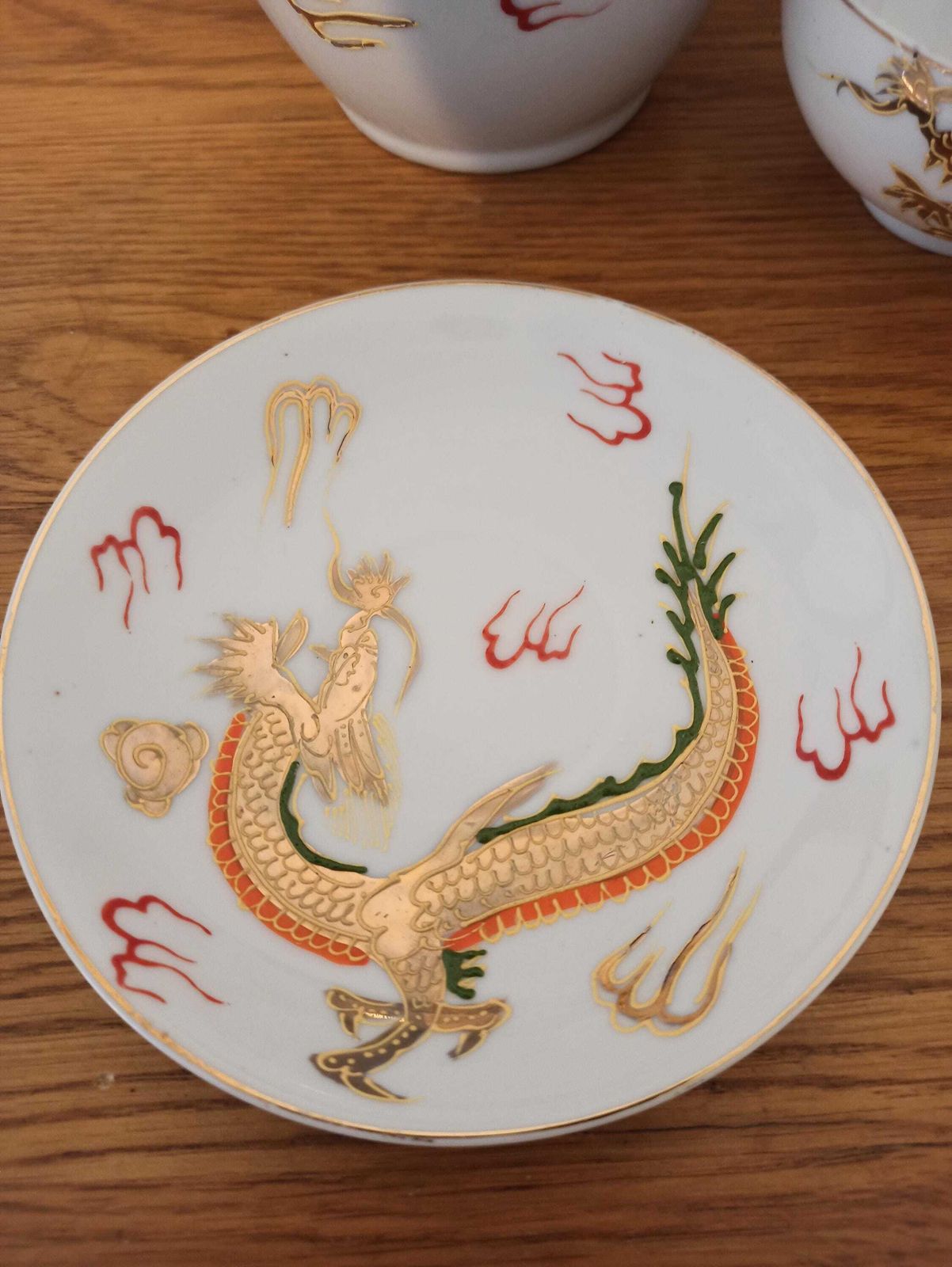photo buy Japanese Dragon Teaset For Four. Porcelain. Very Good Condition.
