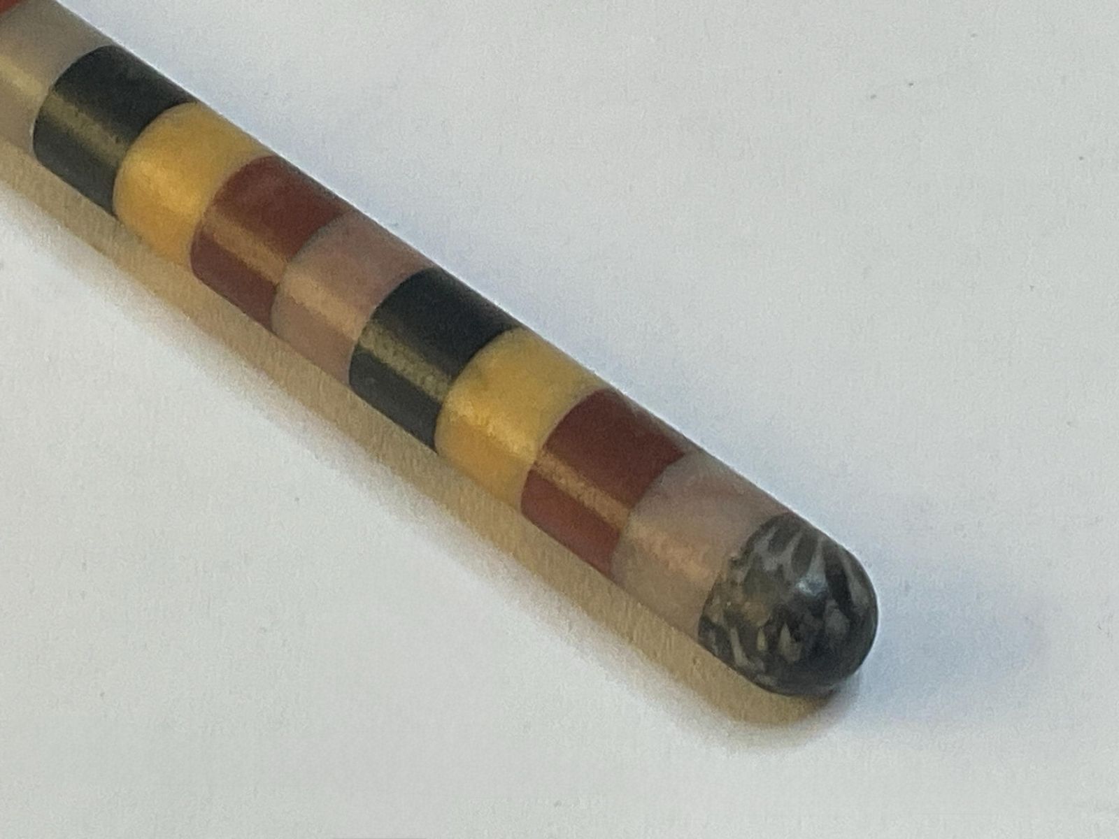 Victorian S. Mordan & Co Dip Pen, Rare Agate Shaft, C1880 photo Home Decor