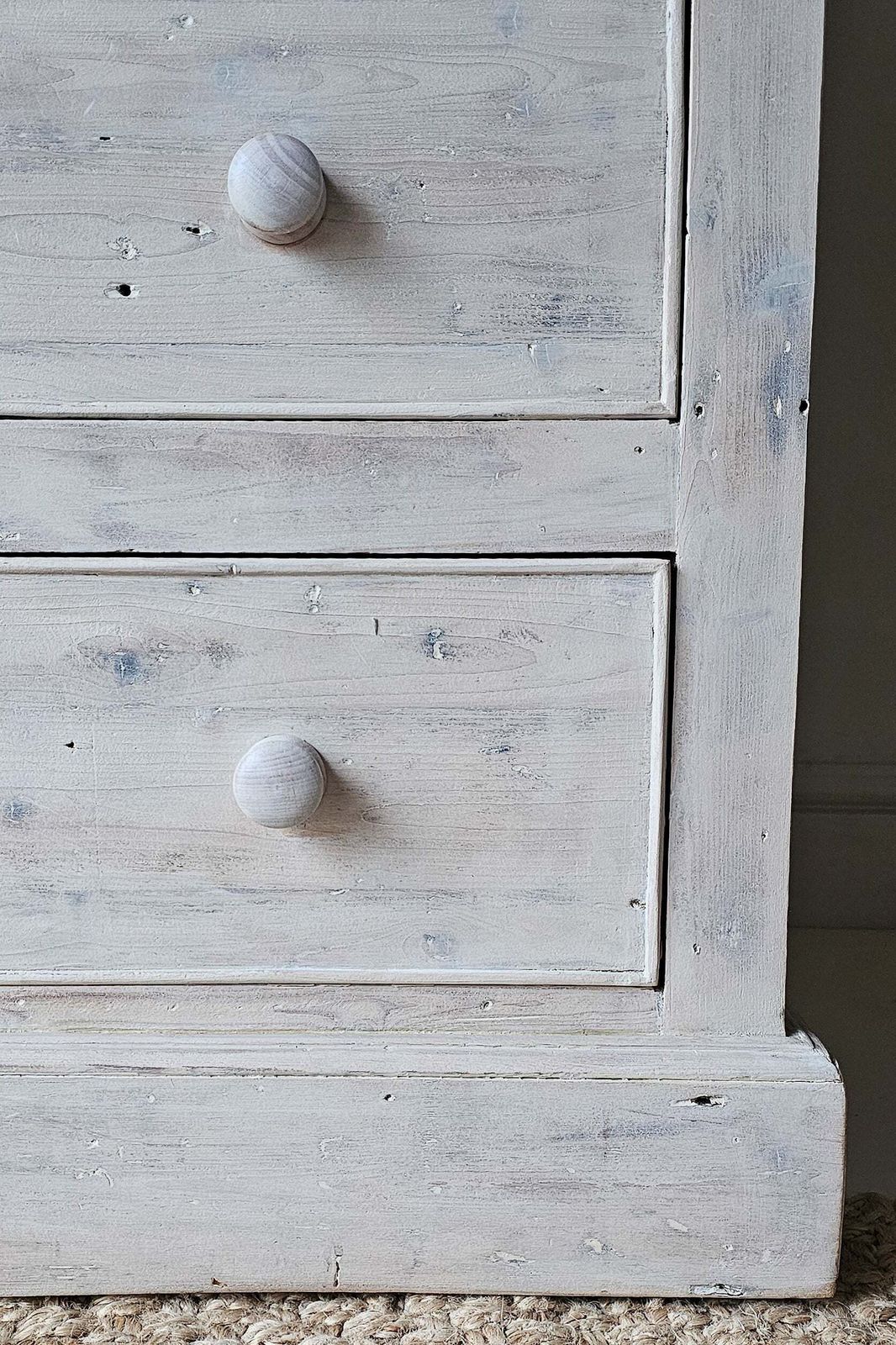 photo furniture Farmhouse Pine Painted Desk Dresser