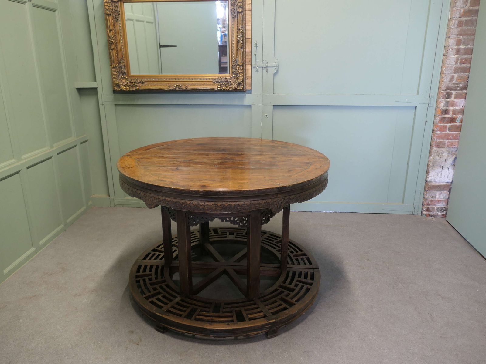Pair Of Carved Oriental Console Tables Or Centre Table This Is An Unusual Piece photo vinterior