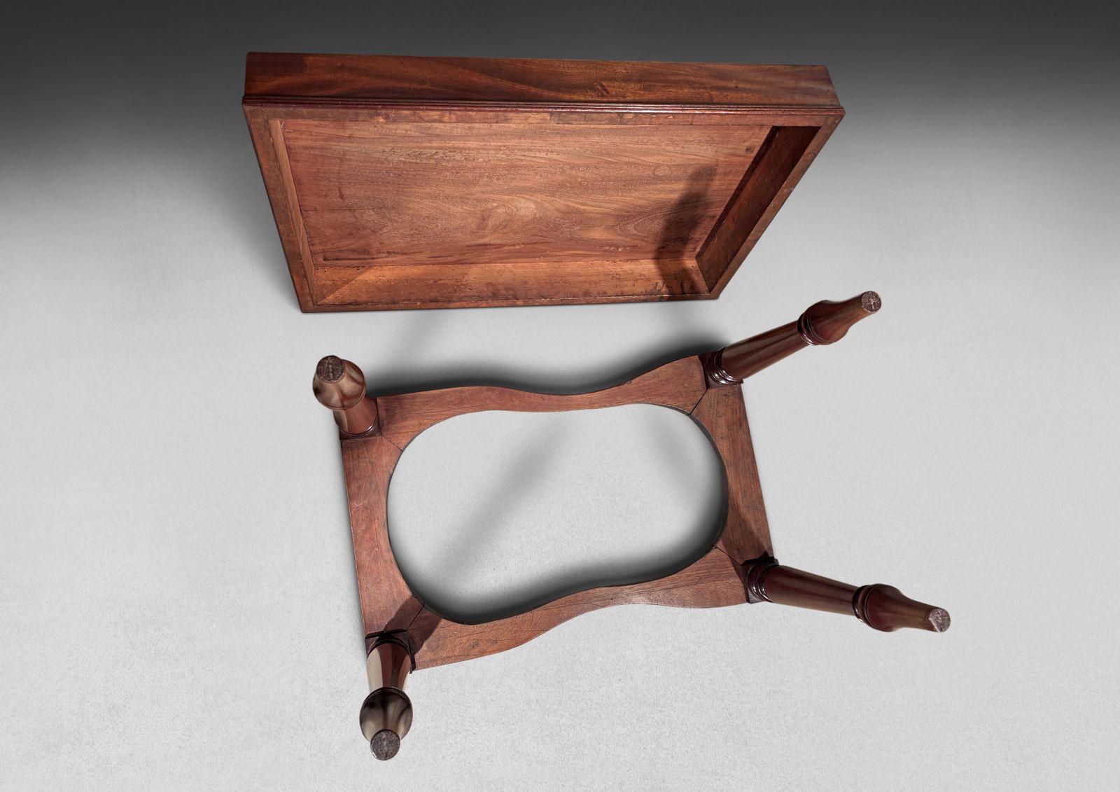 Regency Mahogany Bidet Stamped Gillows Lancaster photo furniture