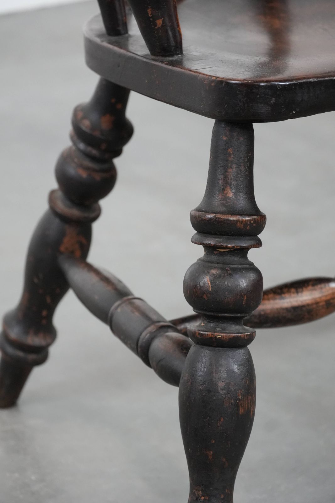 photo for sale Antique English Captain's Chair/ Side Chair/ Desk Chair From The Early 19th Century