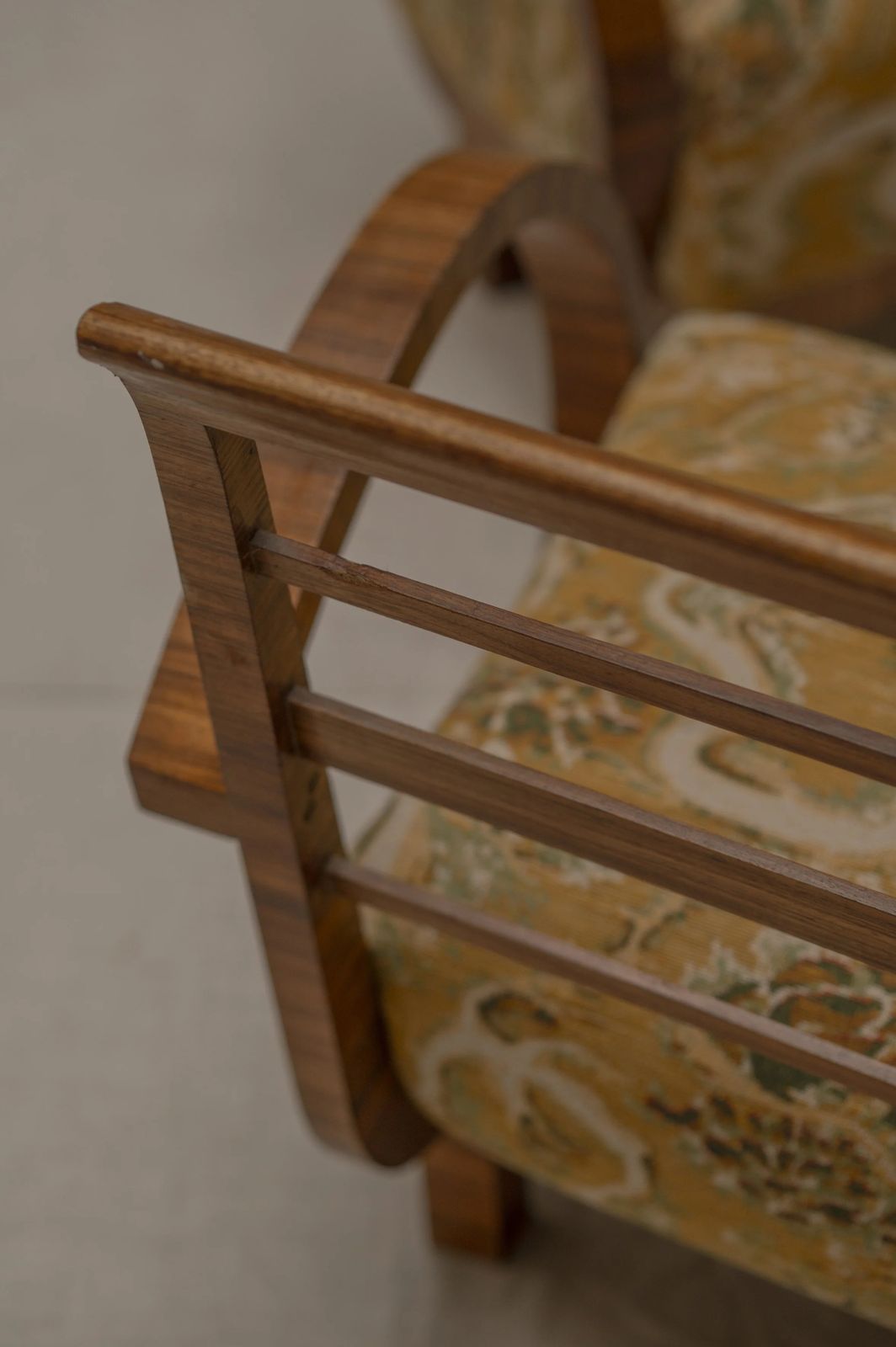 Vintage Set Of Two Early 20th Century Easy Chairs photo vintage