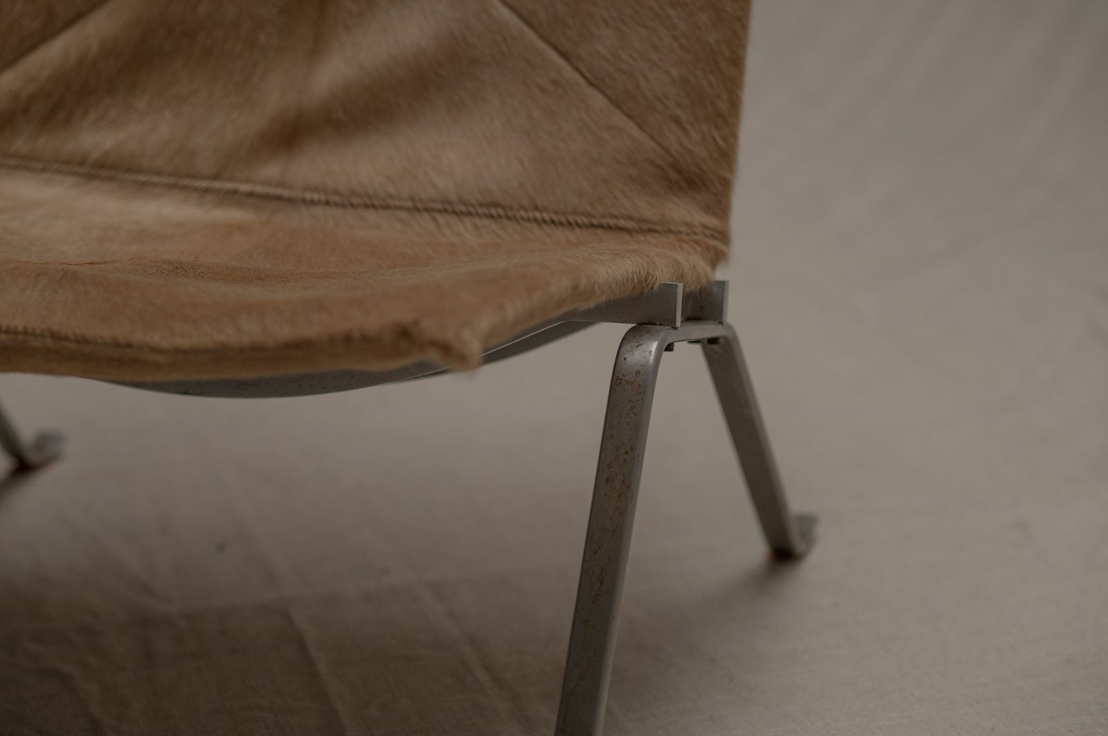 2950.0 Unique Pk22 Lounge Chair By Poul Kjærholm For Fritz Hansen photo