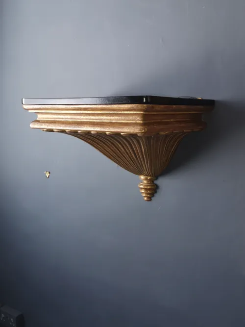 A Monumental Gilt Corbel, Carved In The Regency Manner photo furniture