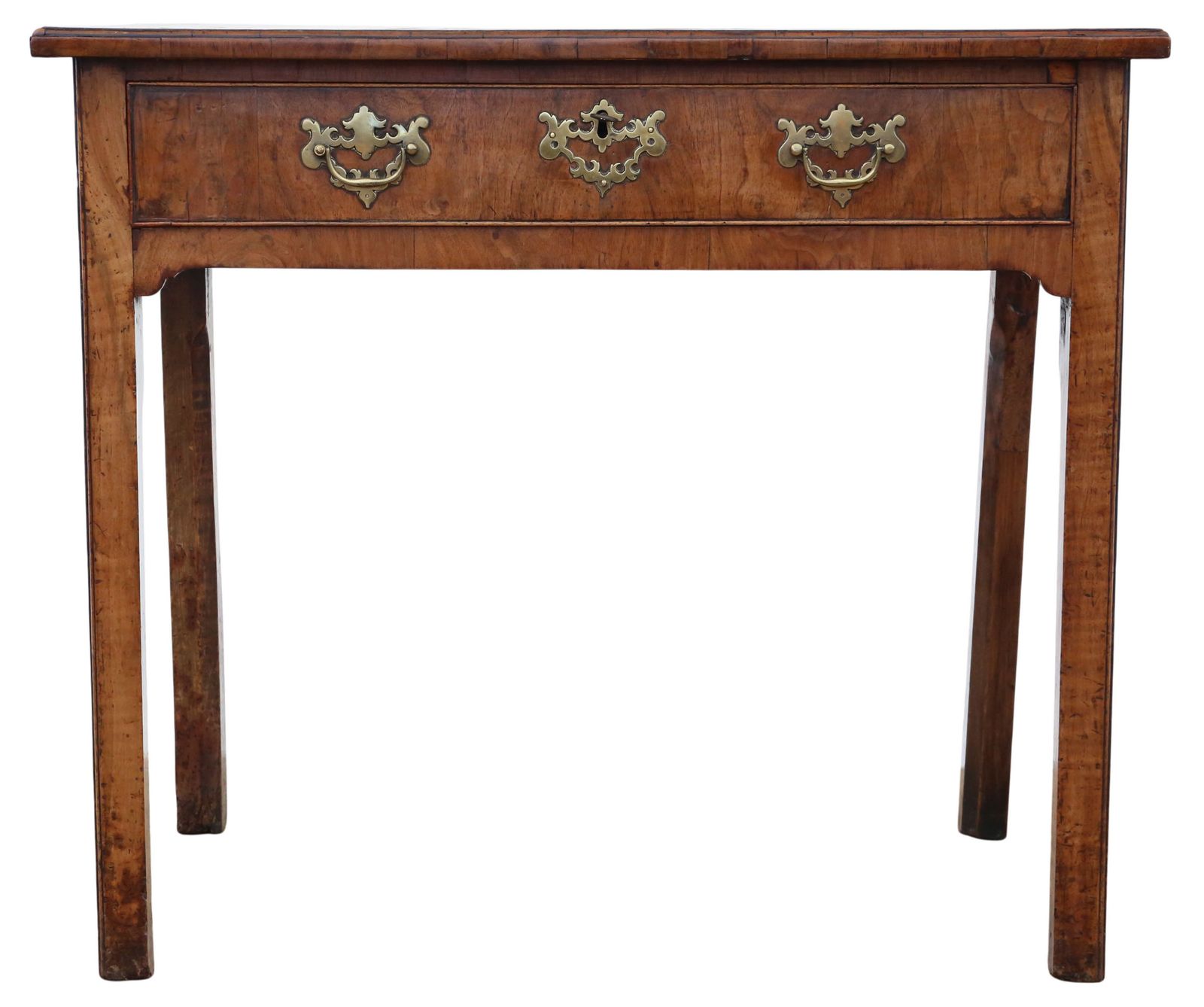 Antique 18th Century Georgian Walnut Writing Side / Dressing Table – Fine Quality photo 2995.0