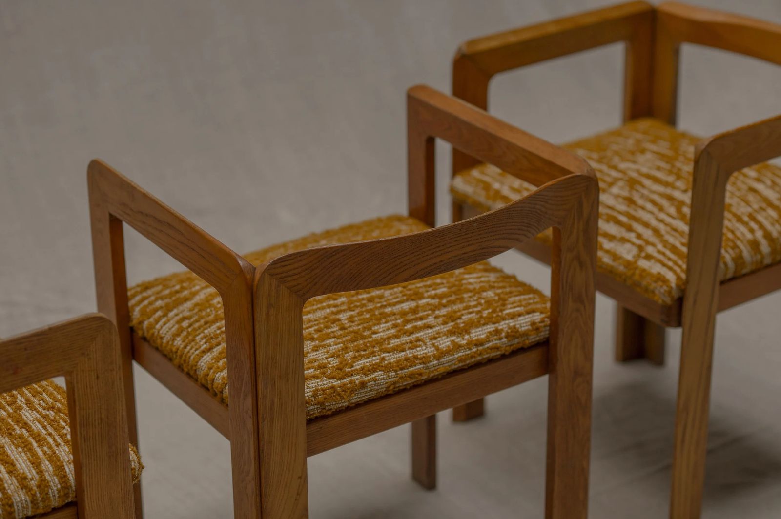 ‘Samara’ Dining Chairs By Derk Jan De Vries For Maisa Di Seveso, Milano, 1970s photo furniture