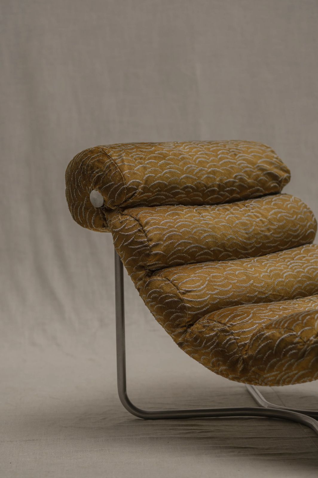 Rare ‘Glasgow’ Lounge Chair By Georges Van Rijck For Beaufort, 1970s photo vintage