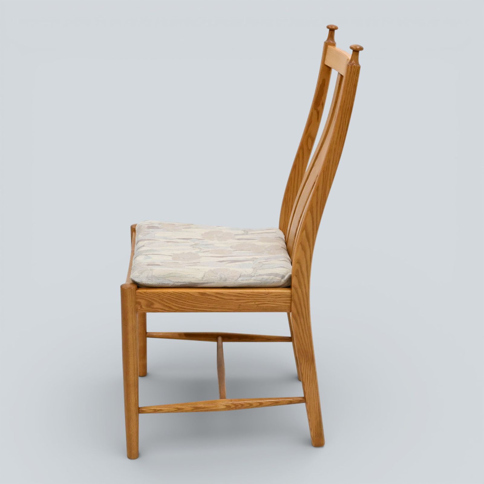 Ercol Set 4 Dining Chairs Saville Range Light Finish Cushions Free Uk Delivery* photo vinterior