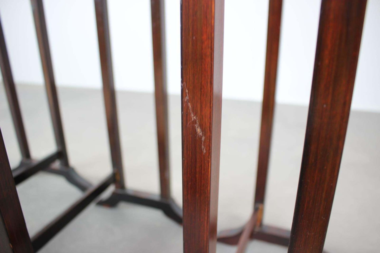 649.0 Art Deco Nesting Tables In Mahogany Veneer, 1930's, Czechoslovakia photo