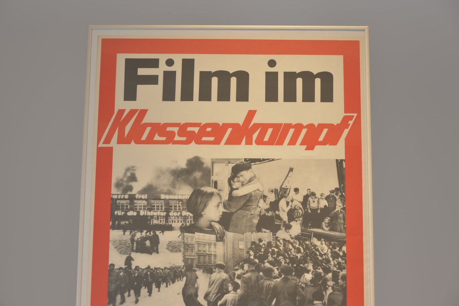 Film Poster Film Im Klassenkampf (Film In Class Struggle) Leipzig Germany 1973 photo Art
